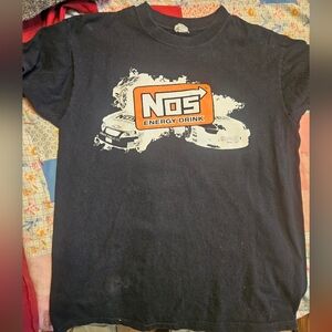 Men's NOS Energy Drink Advertising Tee